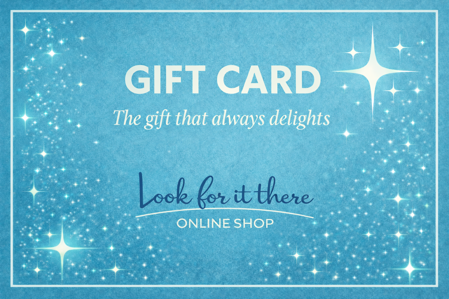 Look for it Here eGift Card | Look for it Here Design, Digital Delivery