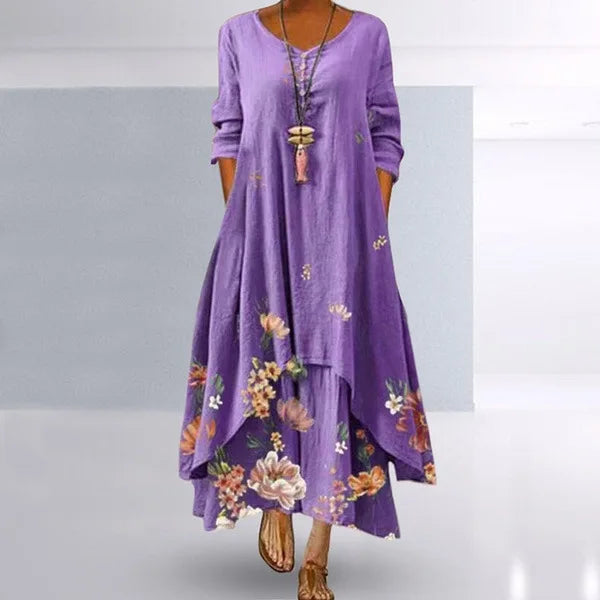 Plus Size Boho Maxi Dress