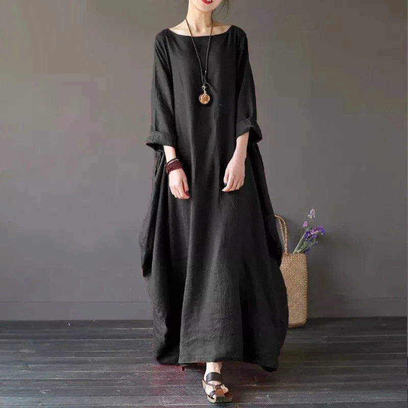 Long Linen Dress