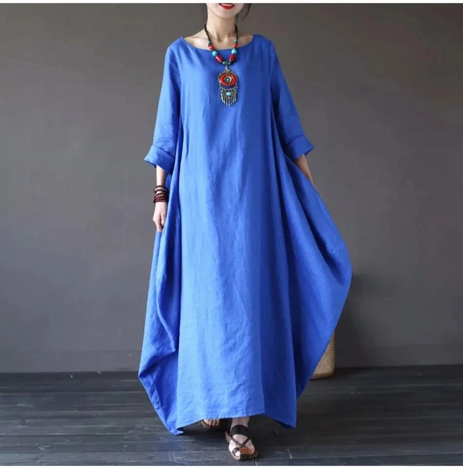 Long Linen Dress