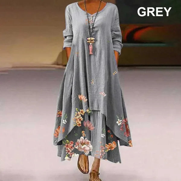 Plus Size Boho Maxi Dress