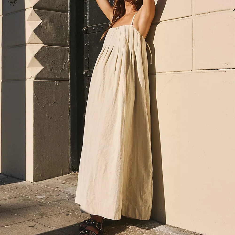 Casual Cotton Maxi Dress