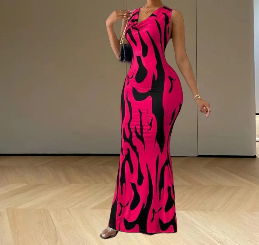 Long Pencil Dress