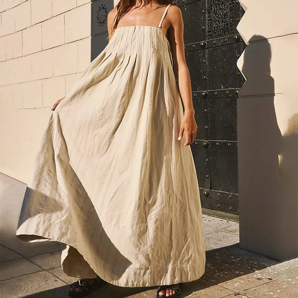 Casual Cotton Maxi Dress