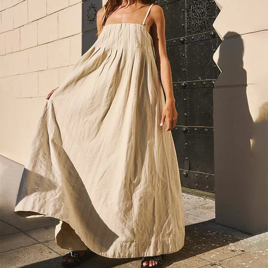 Casual Cotton Maxi Dress
