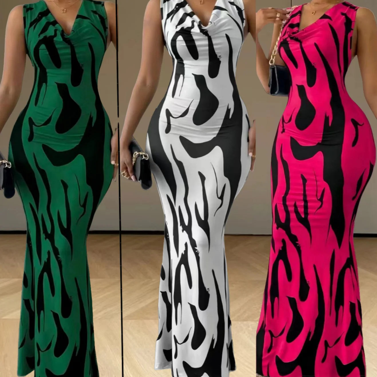 Long Pencil Dress