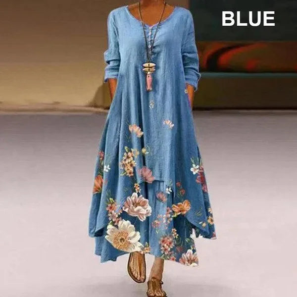 Plus Size Boho Maxi Dress