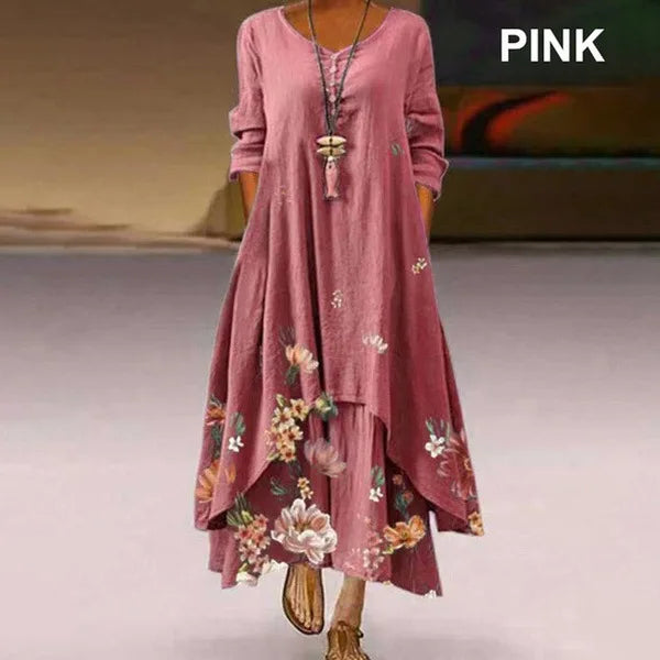 Plus Size Boho Maxi Dress