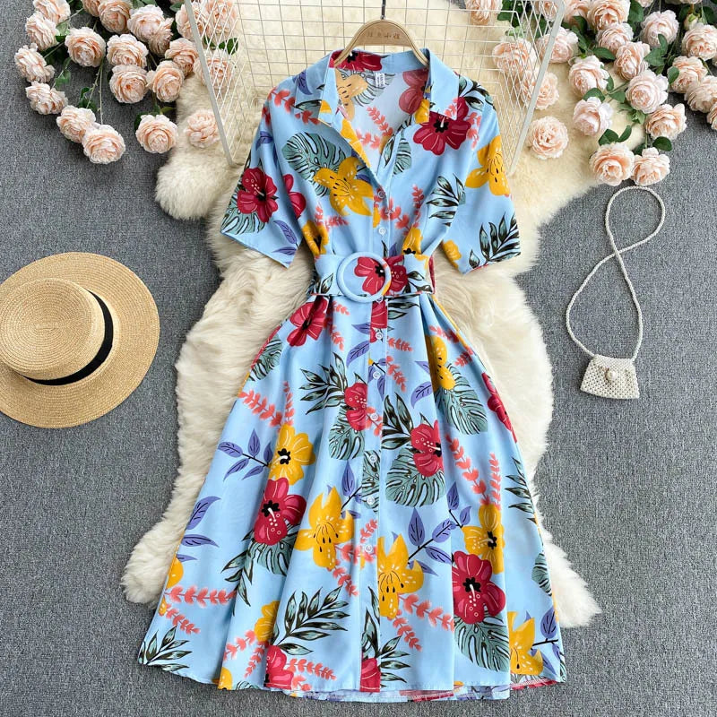 Floral Midi Dress