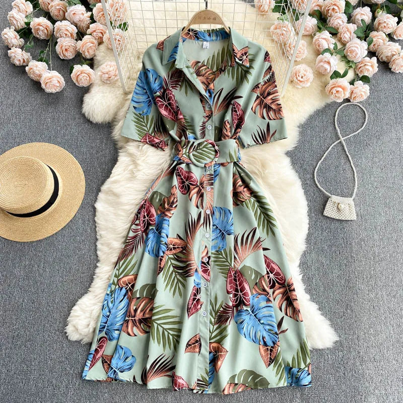 Floral Midi Dress