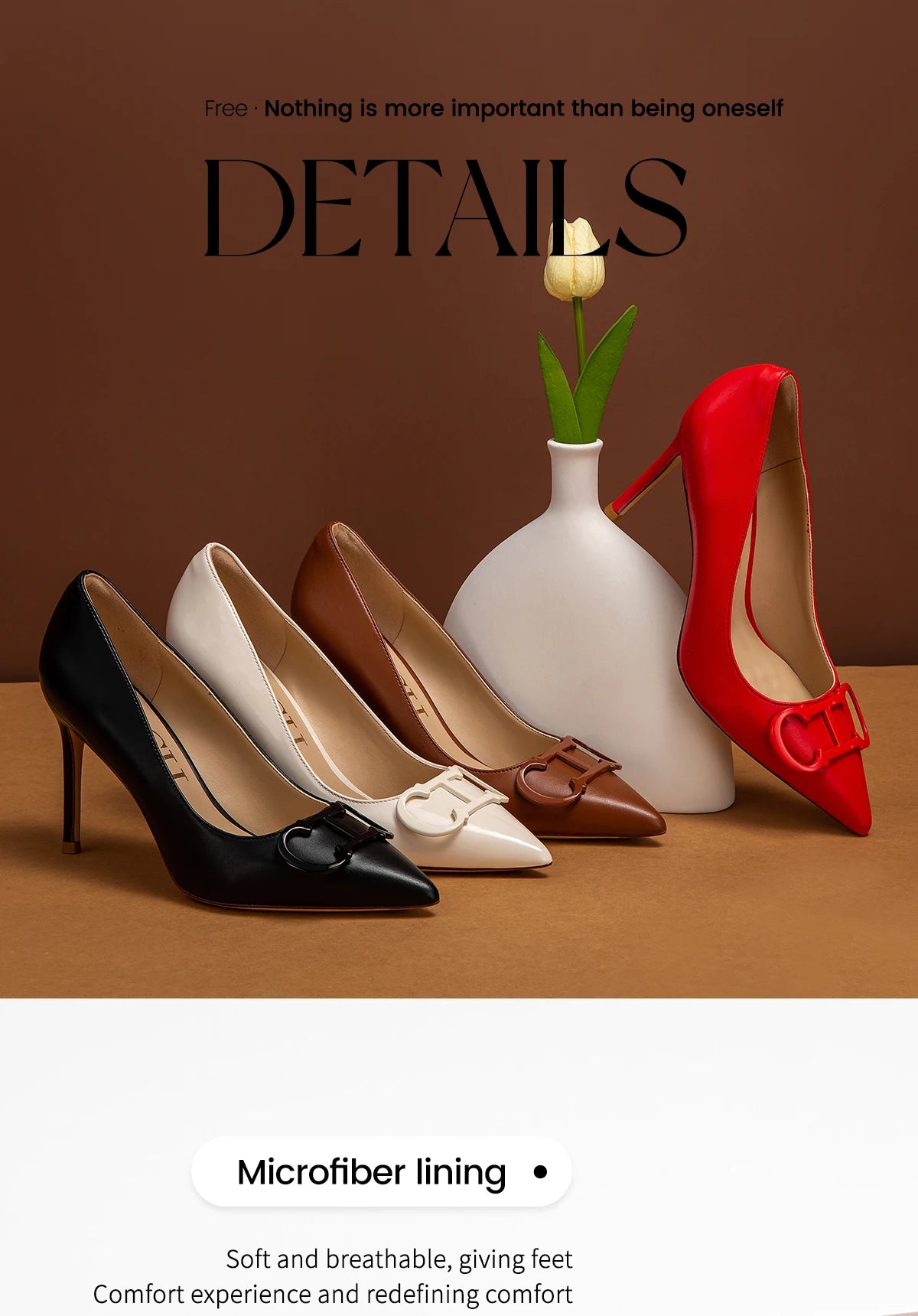 Women's Pointed Toe High Heels | Elegant Buckle Party Shoes