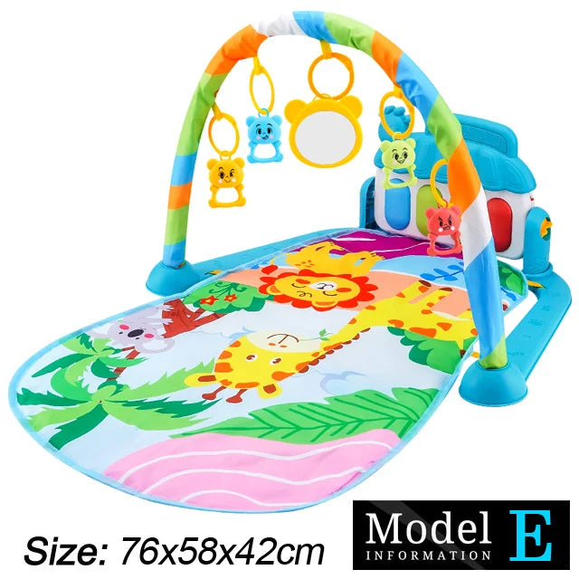 Baby piano play gym activity mat