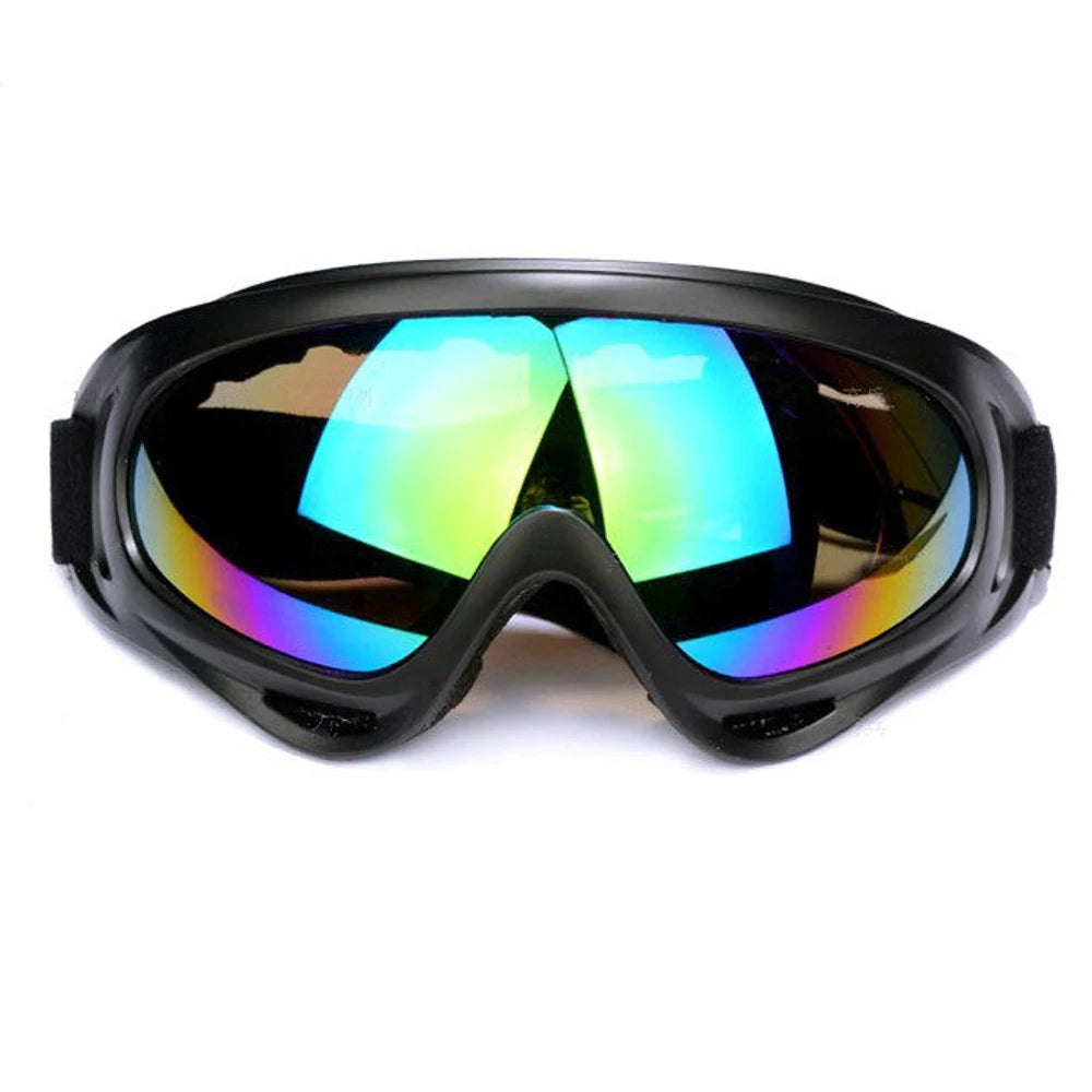 Motocross Goggles with Protective Mask - Dustproof, Adjustable and Breathable