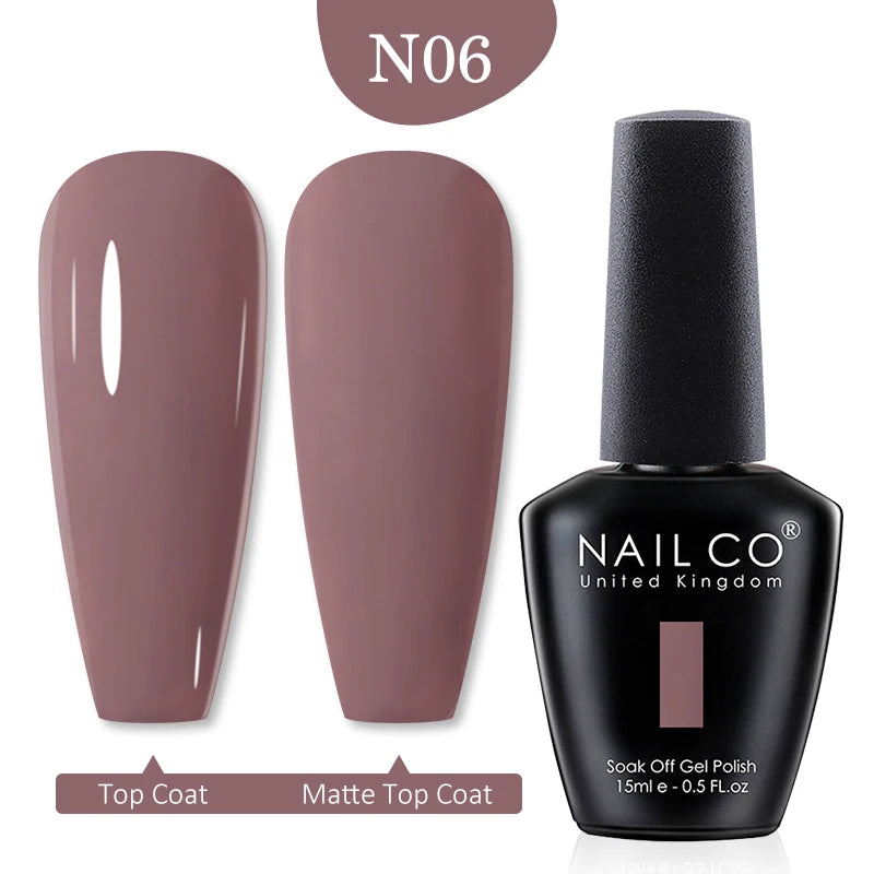 Gel Nail Polish (15ml) Semi-Permanent UV for Nail Art