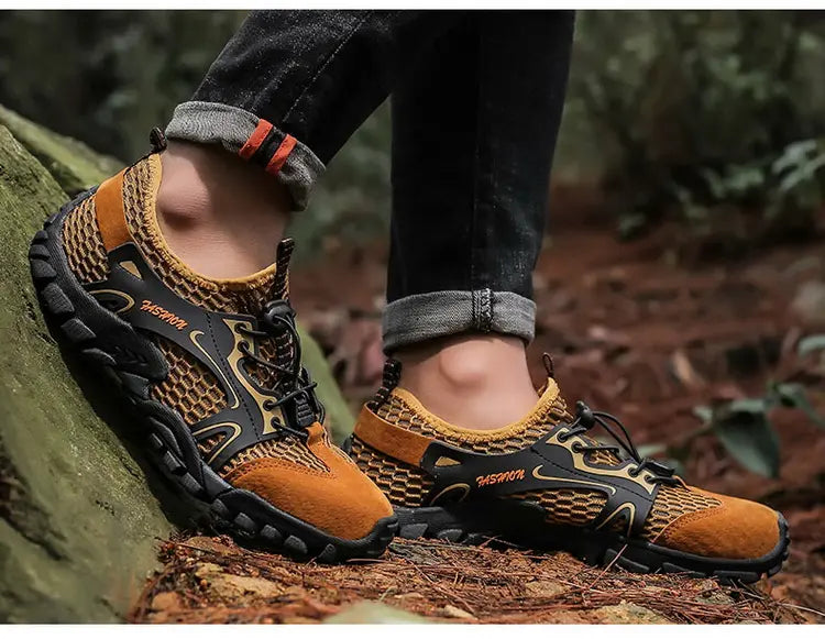 Men's Winter Hiking Shoes | Non-Slip Outdoor Trekking Shoes