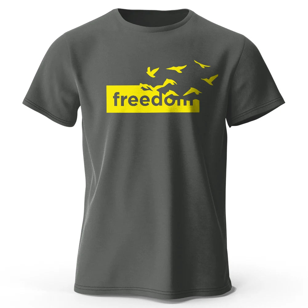 Freedom graphic T-shirt unisex