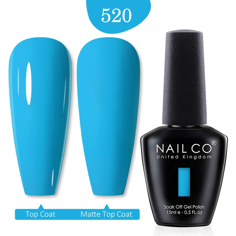 Gel Nail Polish (15ml) Semi-Permanent UV for Nail Art