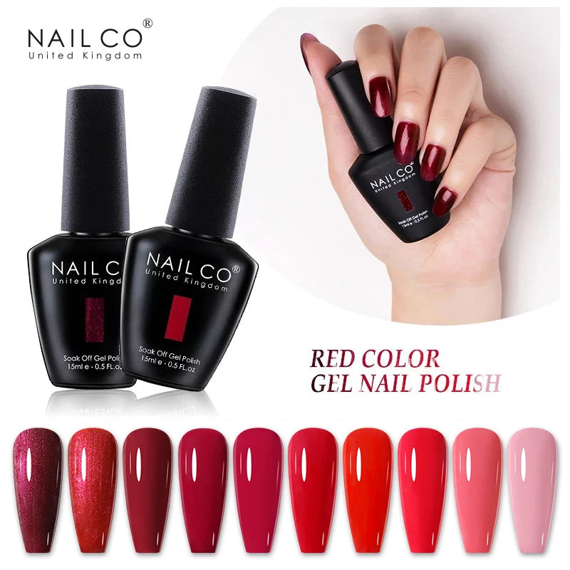 Gel Nail Polish (15ml) Semi-Permanent UV for Nail Art