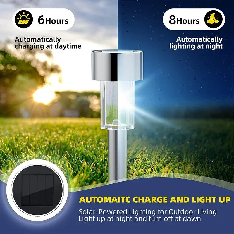 10-Pack Solar Garden Lanterns
