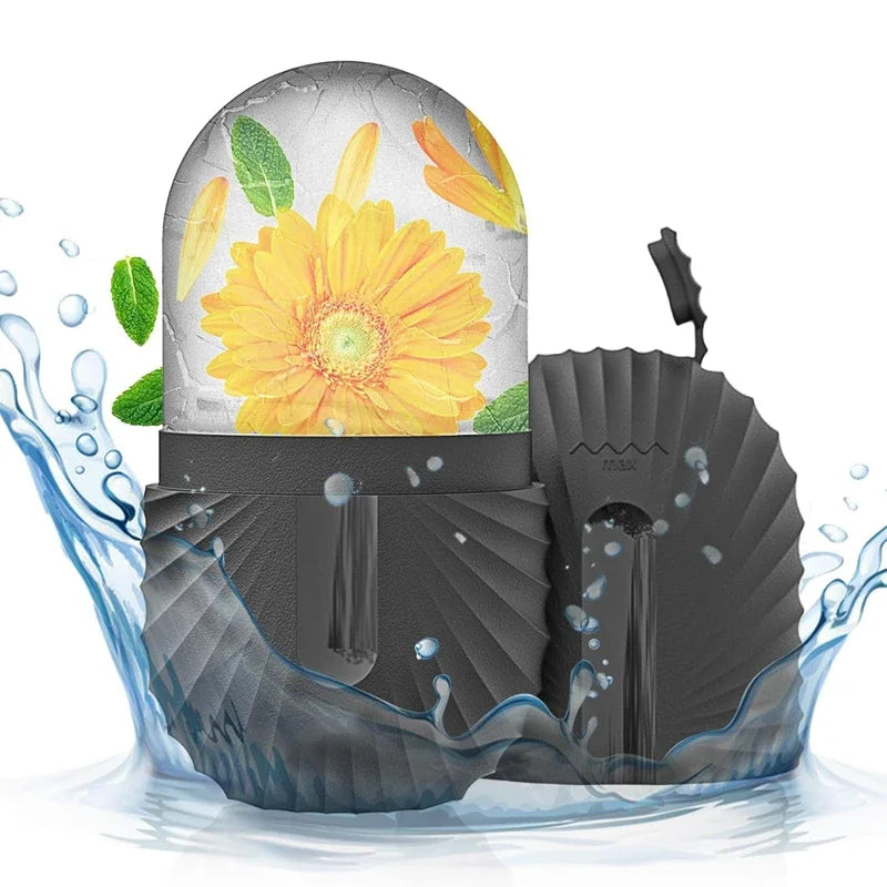 Ice Facial Roller and Silicone Mold, Cryogenic Beauty Massage to Reduce Pores, De-puff Eyes and Rejuvenate Skin