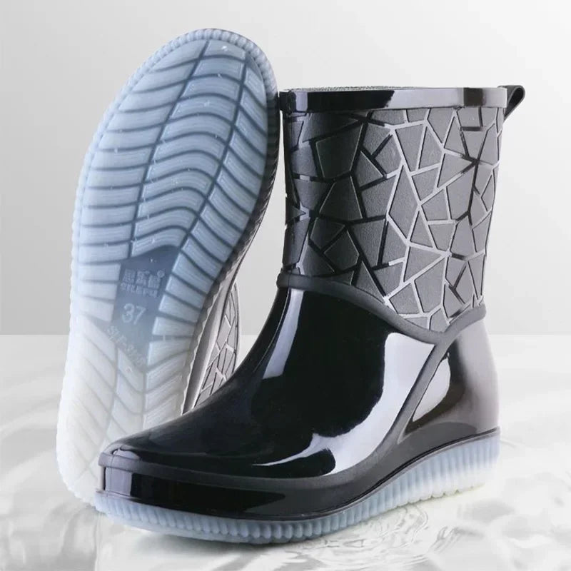 Women's Boots for All Seasons | Waterproof and Non-Slip Outdoor Boots | Durable Rain Footwear