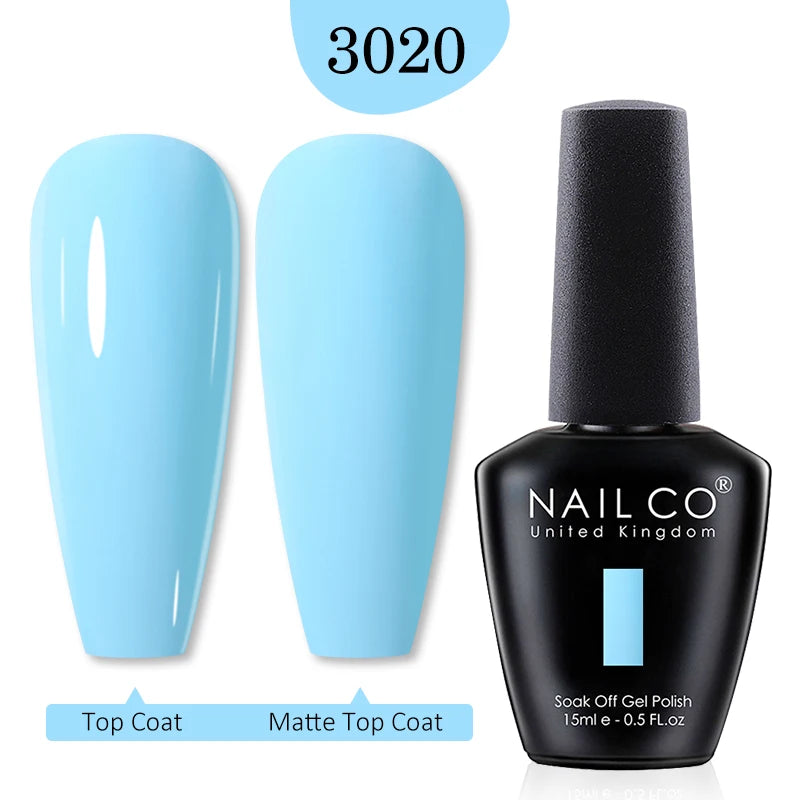 Gel Nail Polish (15ml) Semi-Permanent UV for Nail Art