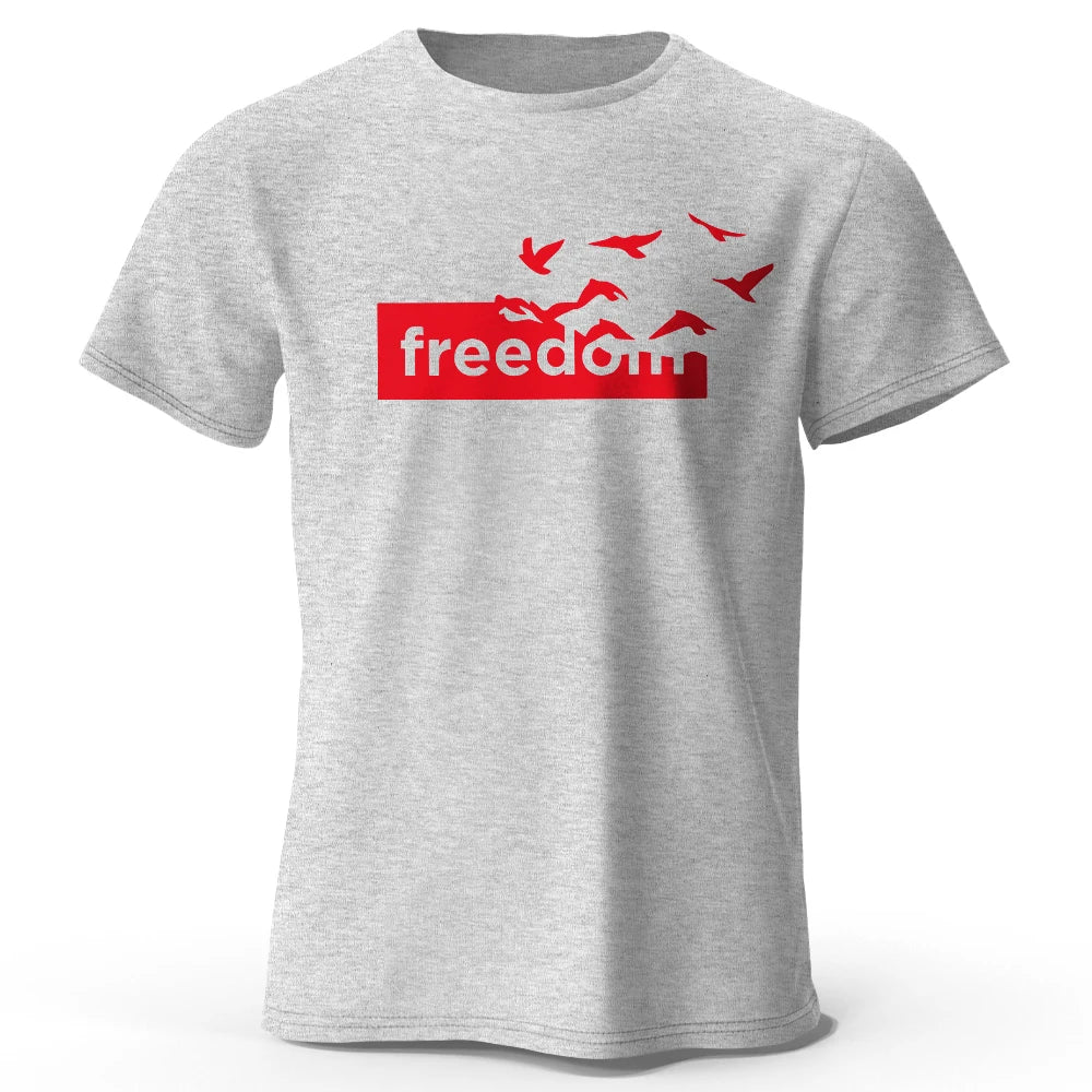 Freedom graphic T-shirt unisex