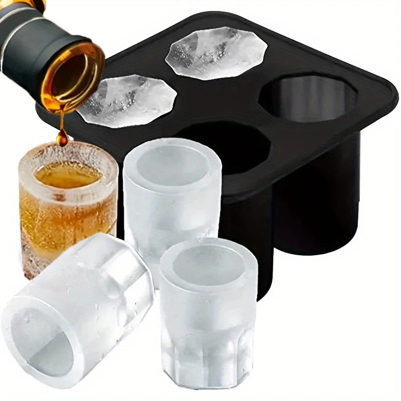 Ice Mold in the Shape of a Glass