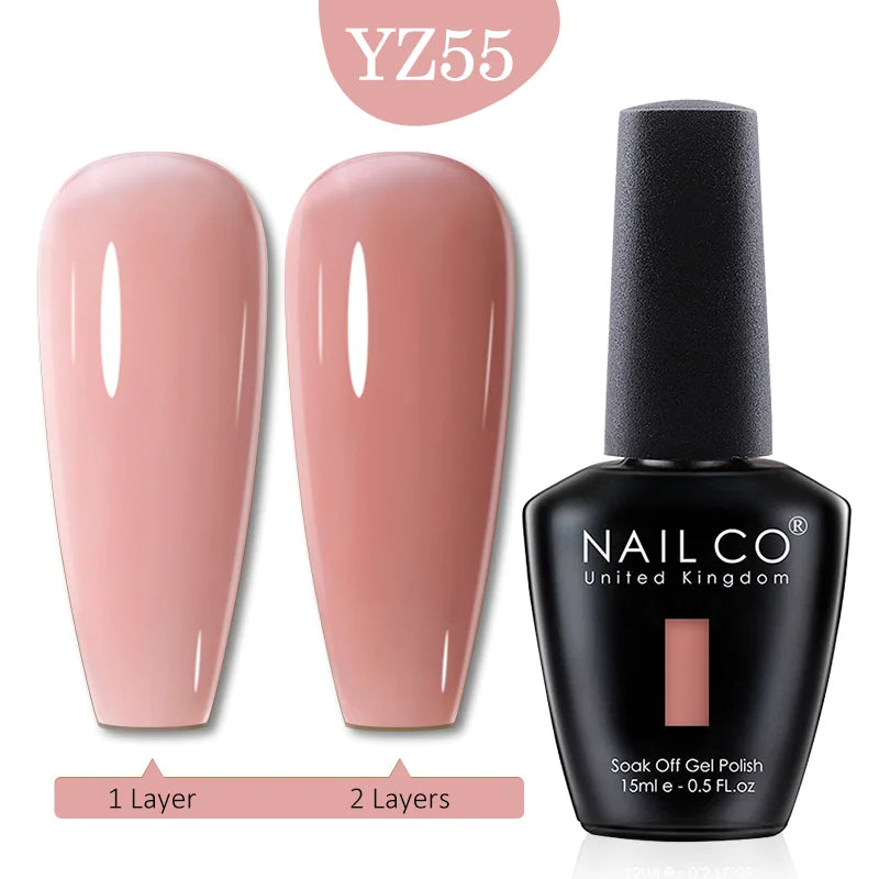 Gel Nail Polish (15ml) Semi-Permanent UV for Nail Art