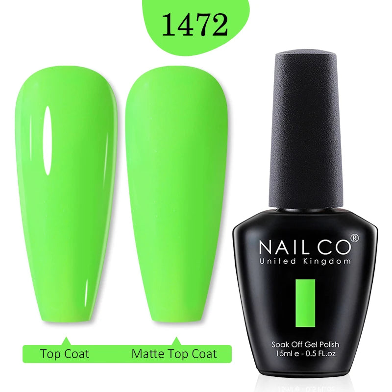 Gel Nail Polish (15ml) Semi-Permanent UV for Nail Art