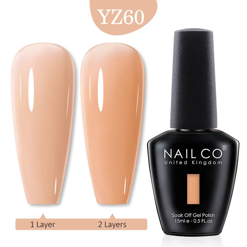 Gel Nail Polish (15ml) Semi-Permanent UV for Nail Art
