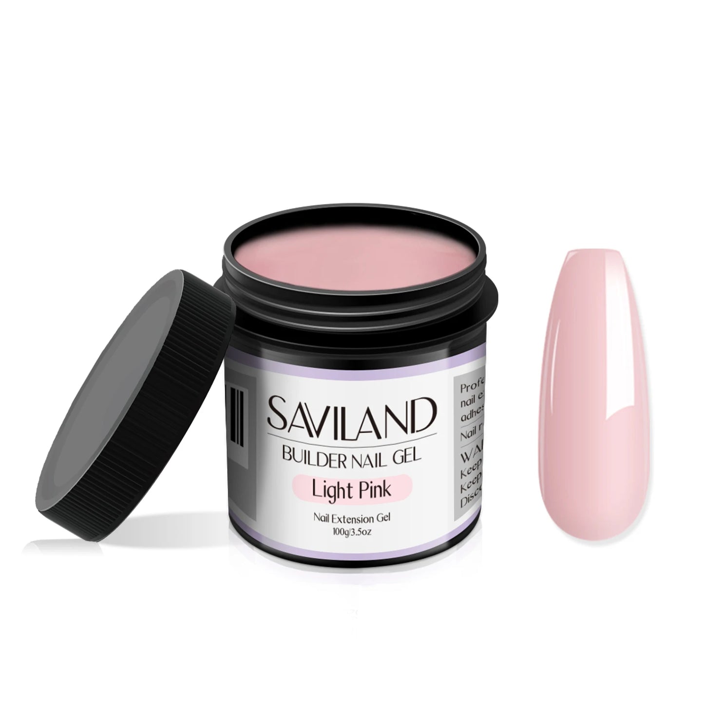 100g Builder Gel for Nail Extensions, Removable UV/LED Builder Gel, Nail Art and Manicure