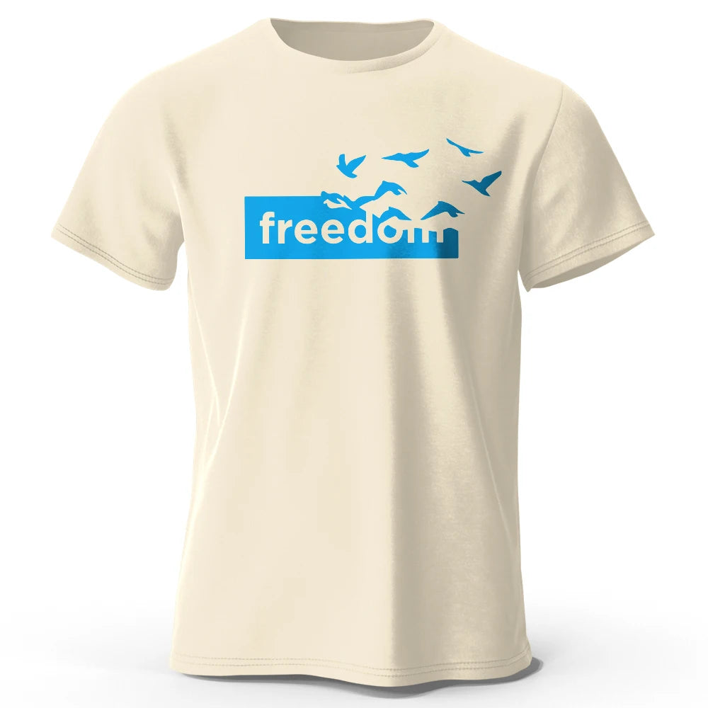 Freedom graphic T-shirt unisex