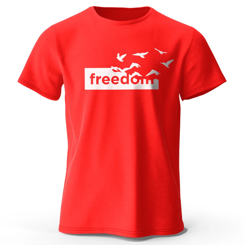 Freedom graphic T-shirt unisex