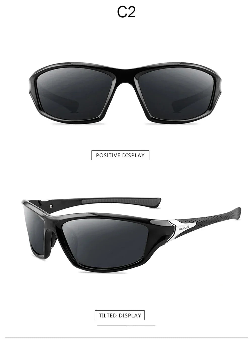 Unisex Polarized Sunglasses with UV400 Protection