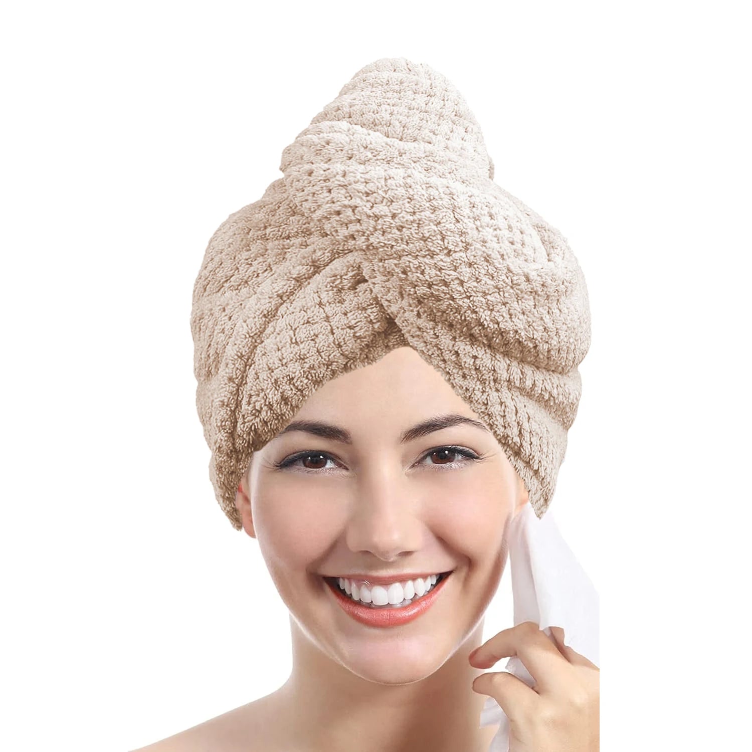 Hair turban towel for women