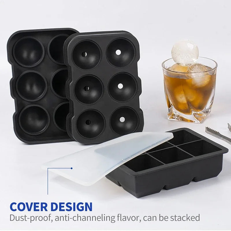 Round Silicone Ice Mold