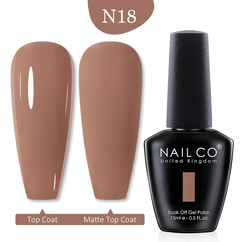 Gel Nail Polish (15ml) Semi-Permanent UV for Nail Art