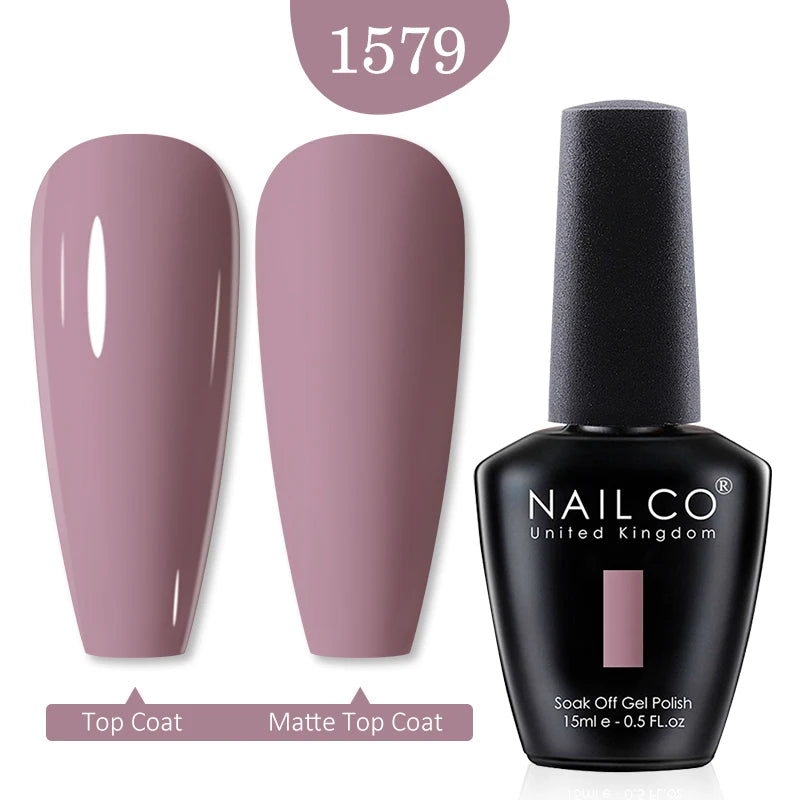 Gel Nail Polish (15ml) Semi-Permanent UV for Nail Art
