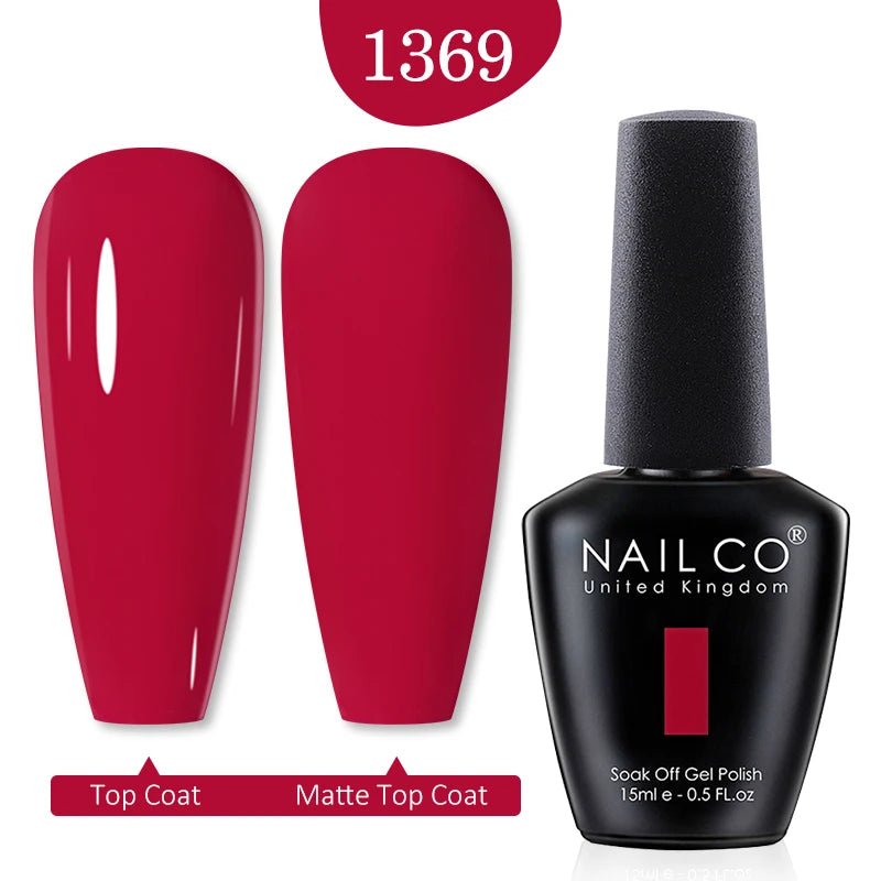 Gel Nail Polish (15ml) Semi-Permanent UV for Nail Art