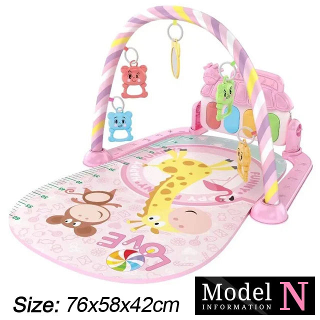 Baby piano play gym activity mat