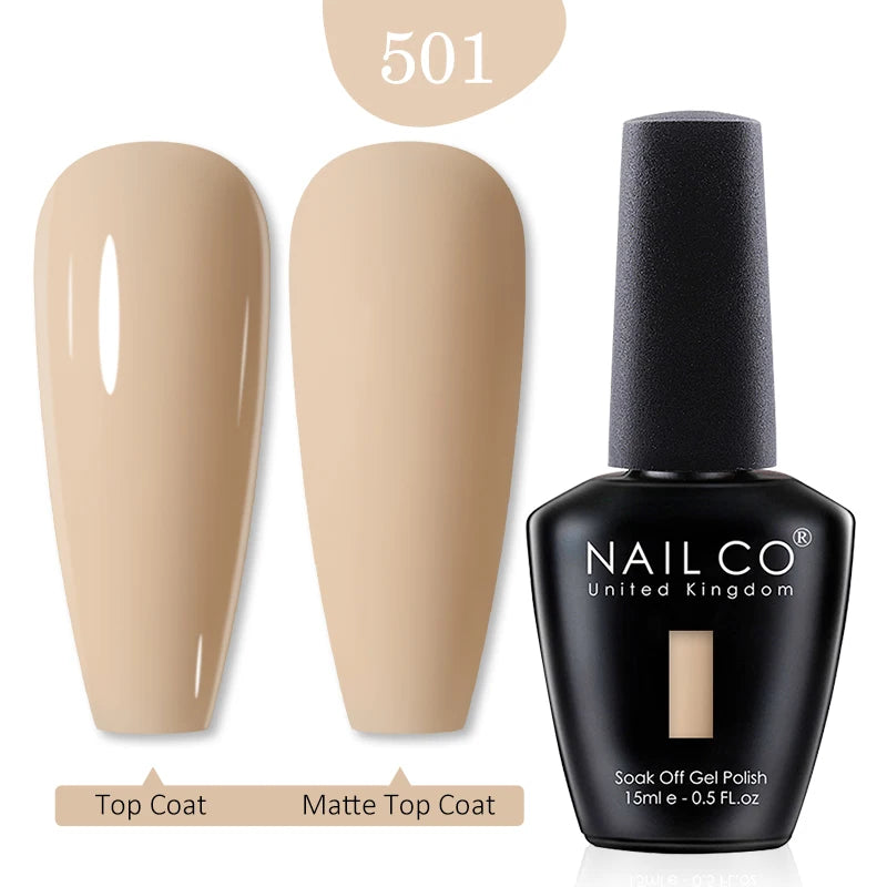 Gel Nail Polish (15ml) Semi-Permanent UV for Nail Art