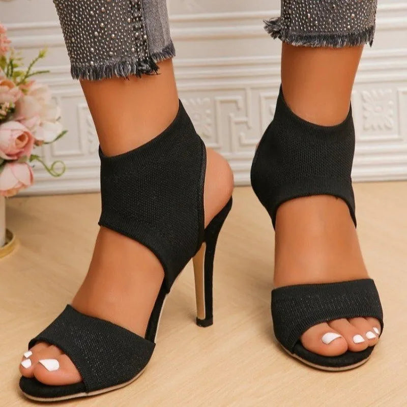 Women’s high heel sandals elegant design