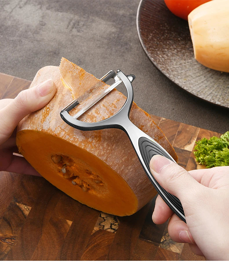 Stainless steel vegetable peeler kitchen tool