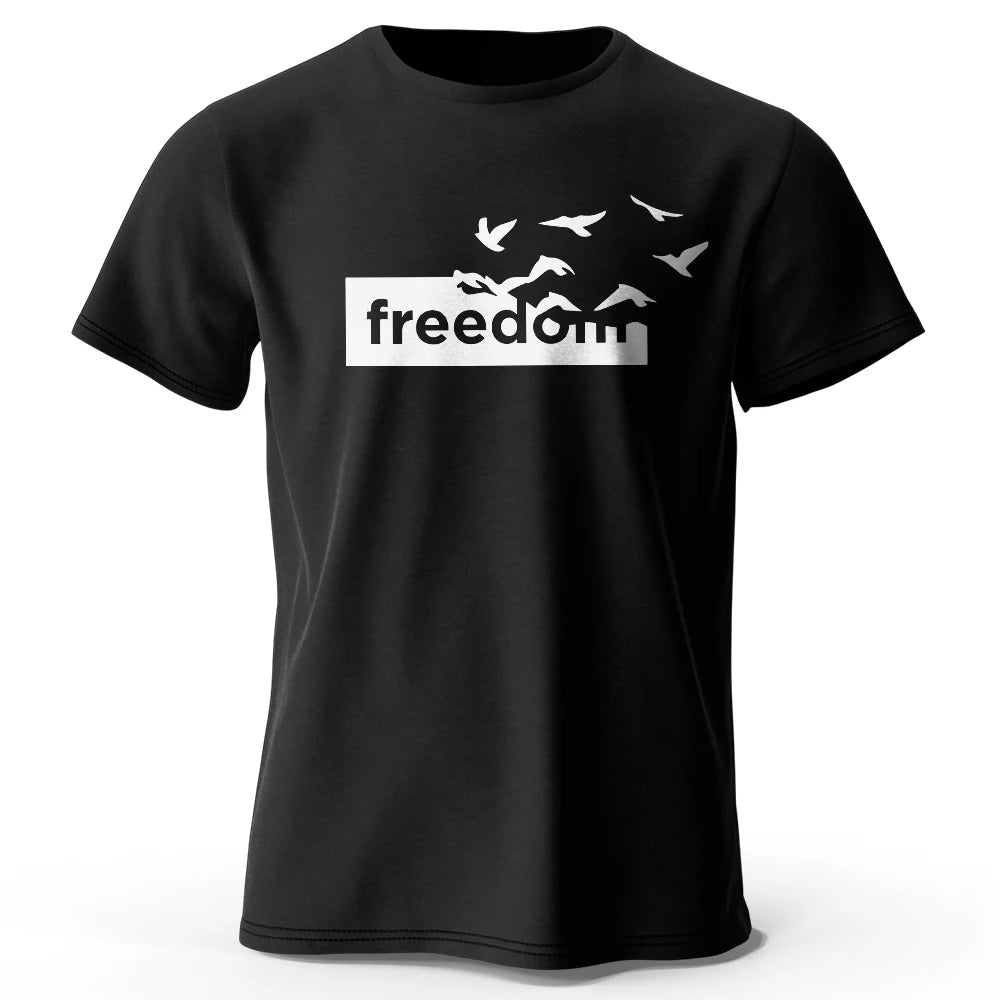 Freedom graphic T-shirt unisex