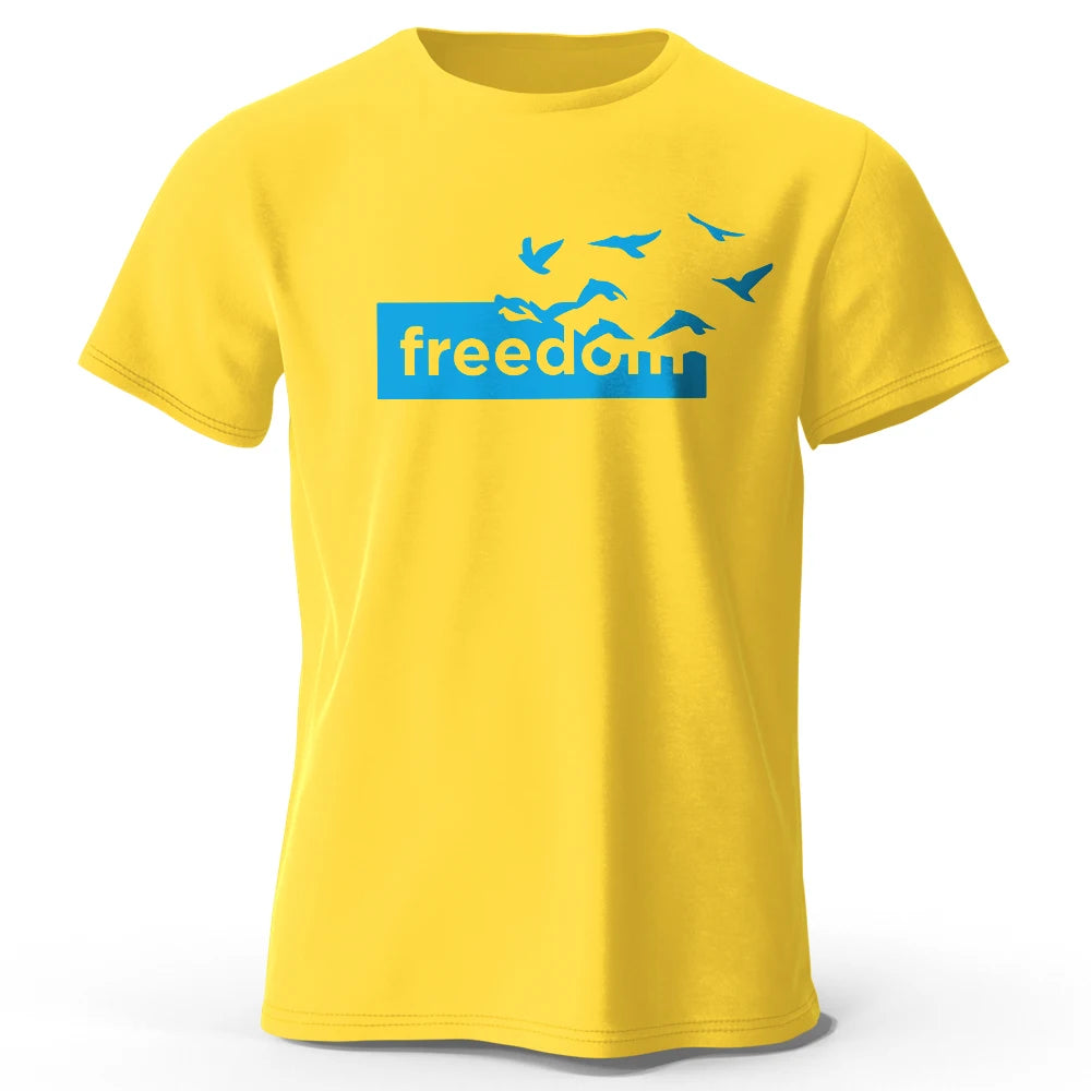 Freedom graphic T-shirt unisex