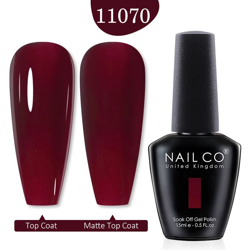 Gel Nail Polish (15ml) Semi-Permanent UV for Nail Art