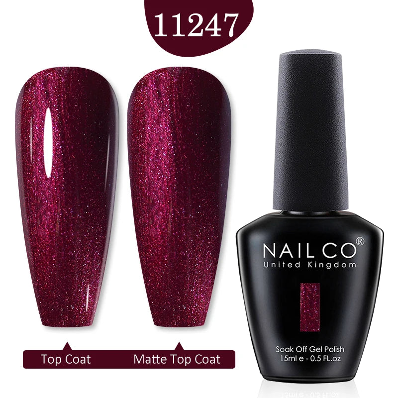 Gel Nail Polish (15ml) Semi-Permanent UV for Nail Art