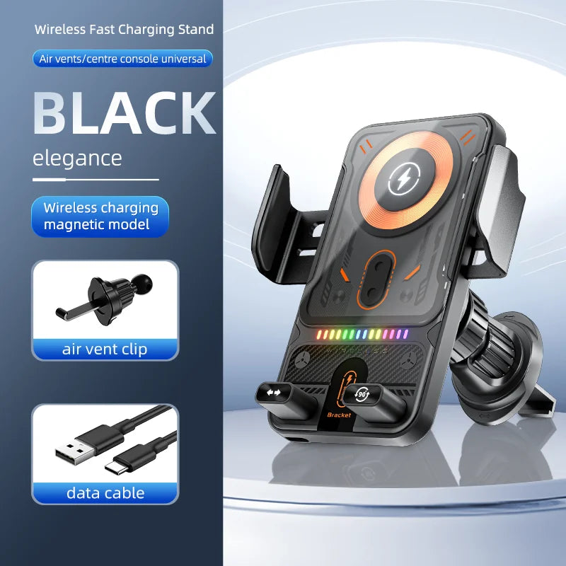 MagSafe wireless car mount charger