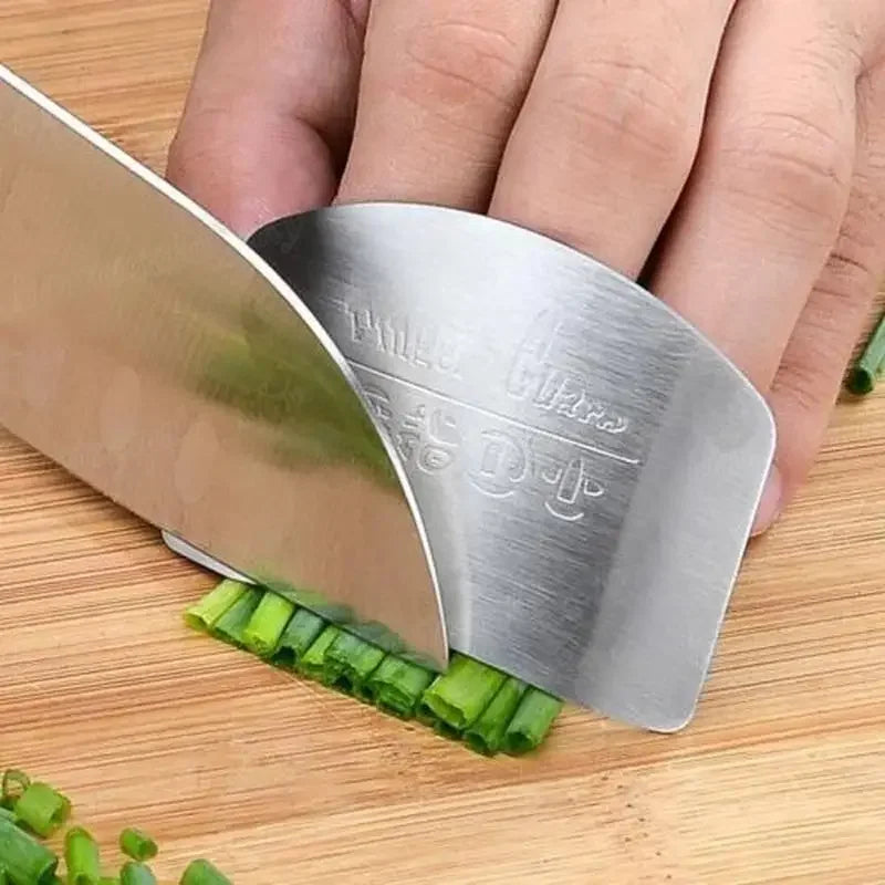 Finger guard for cooking stainless steel tool